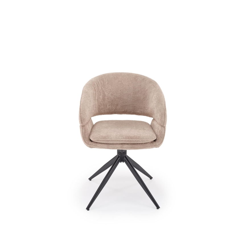 Swivel dining chair LIND, 1 pc, beige