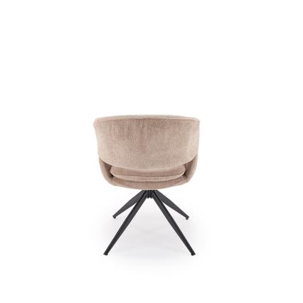 Swivel dining chair LIND, 1 pc, beige