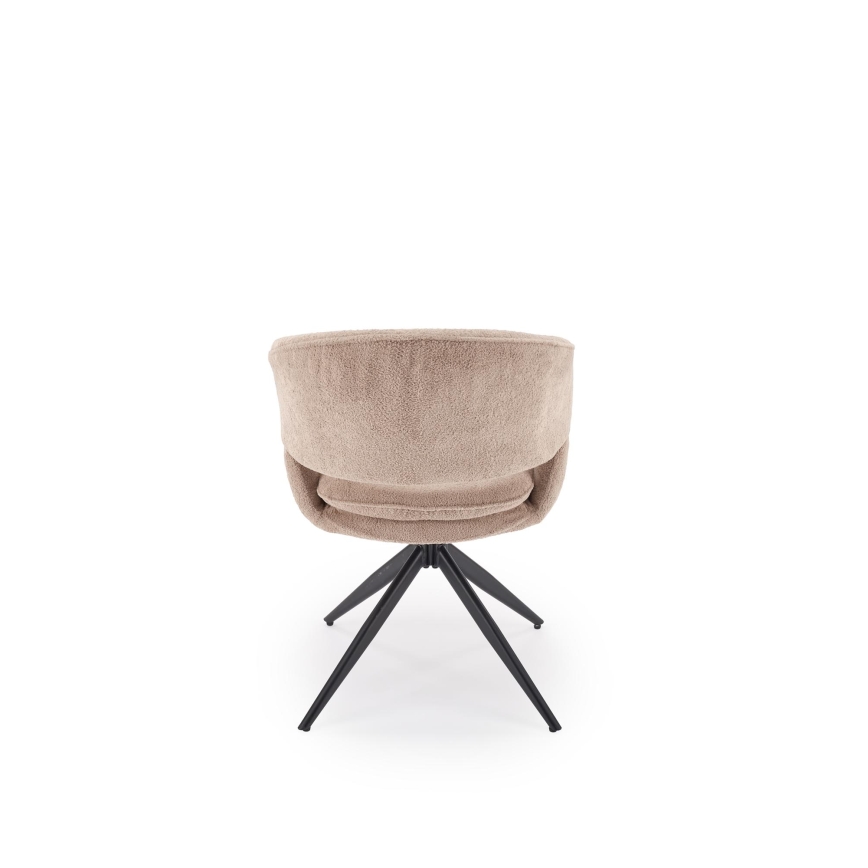 Swivel dining chair LIND, 1 pc, beige