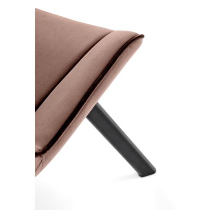 Swivel dining chair OMBRA, 1 pc, brown