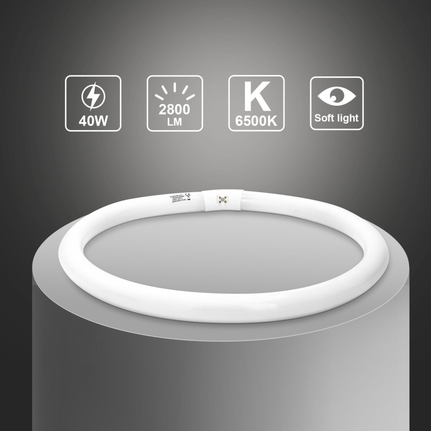 T9 Fluorescent Tube G10q/40W/230V 6500K - Aigostar