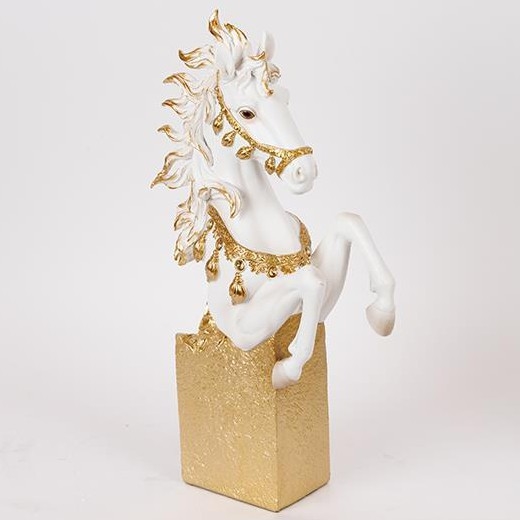 Table decoration 22x40 cm horse