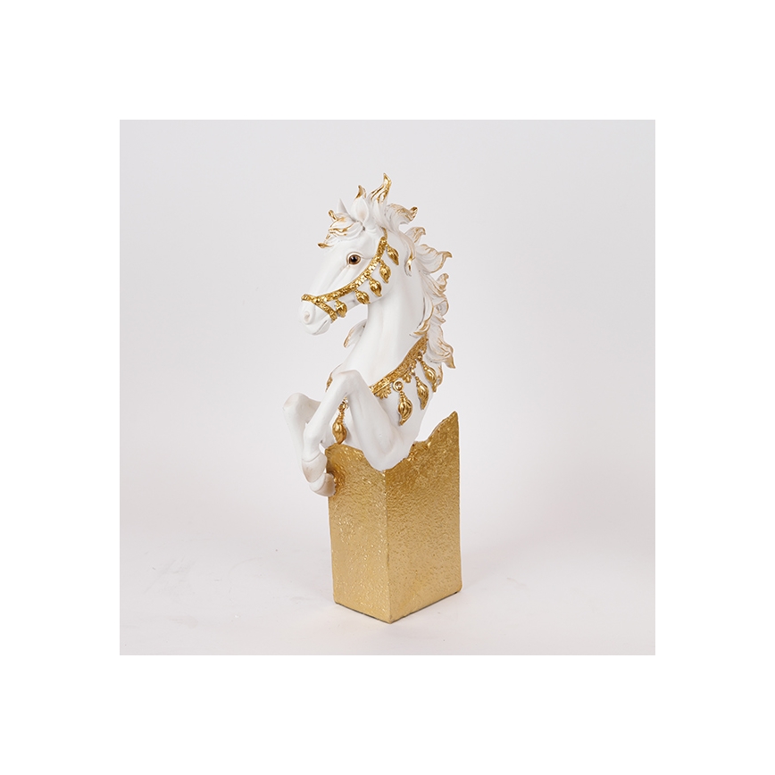 Table decoration 22x40 cm horse