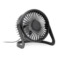 Table fan USB d. 15 cm black