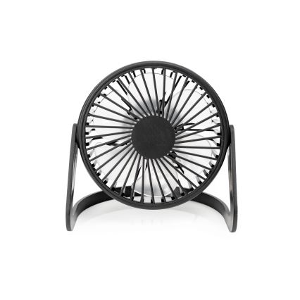 Table fan USB d. 15 cm black