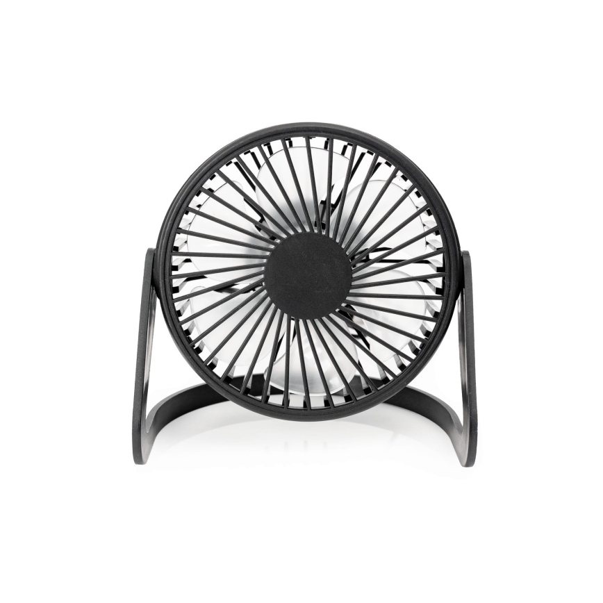Table fan USB d. 15 cm black