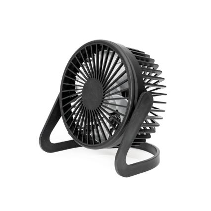 Table fan USB d. 15 cm black