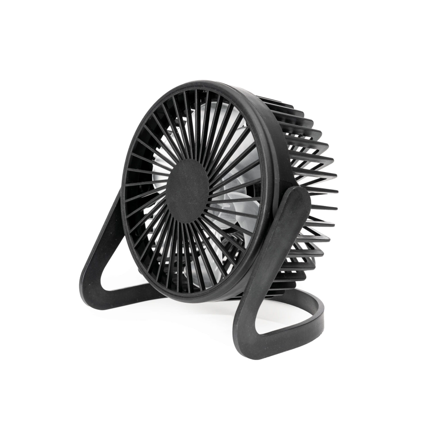 Table fan USB d. 15 cm black