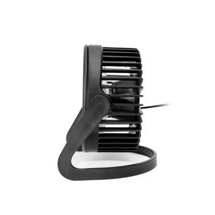 Table fan USB d. 15 cm black
