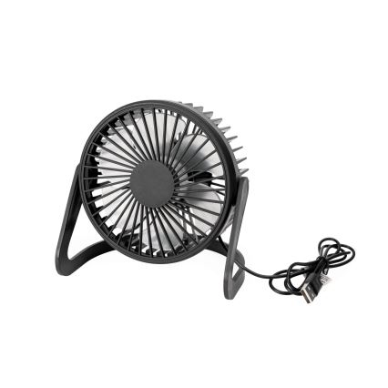 Table fan USB d. 15 cm black
