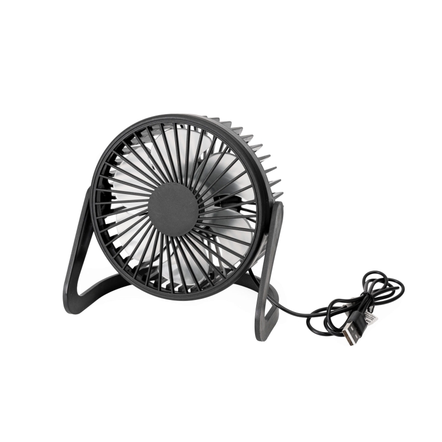 Table fan USB d. 15 cm black