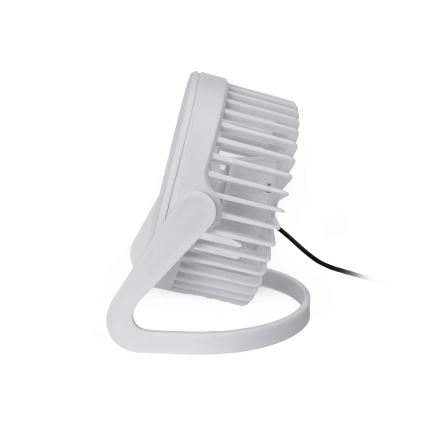 Table fan USB d. 15 cm white
