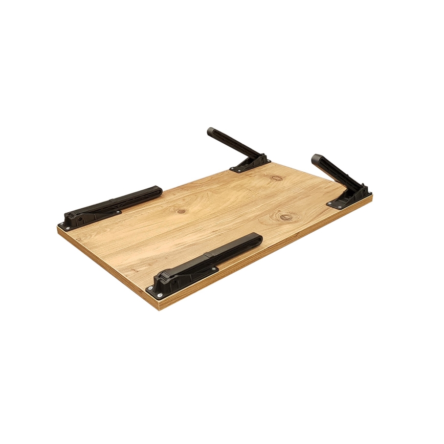 Table for bed GUSTO 24,5x60 cm beige/black