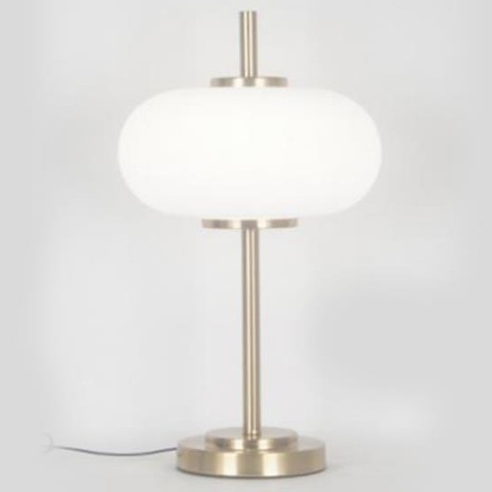Table lamp 1xE14/3W/230V white/brass