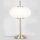 Table lamp 1xE14/3W/230V white/brass