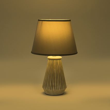 Table lamp 1xE14/40W/230V patina/grey