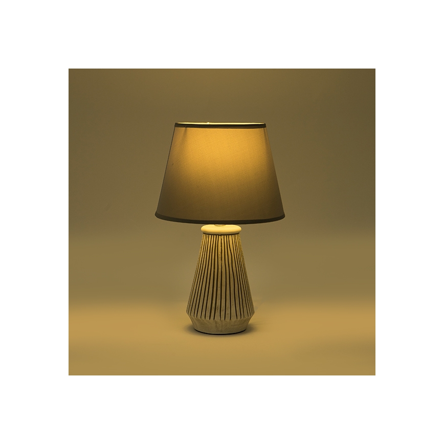 Table lamp 1xE14/40W/230V patina/grey