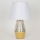 Table lamp 1xE14/40W/230V white/gold