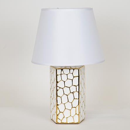 Table lamp 1xE14/40W/230V white/gold