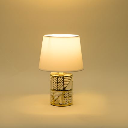 Table lamp 1xE14/40W/230V white/gold