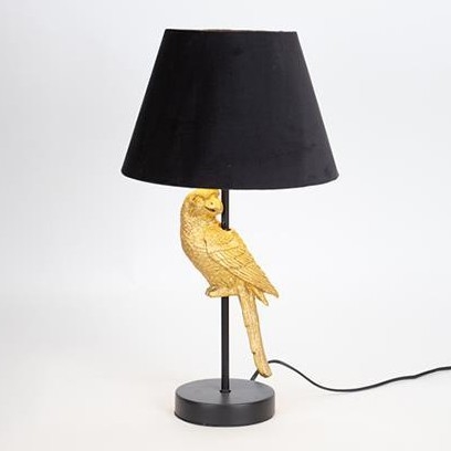 Table lamp 1xE27/40W/230V black/gold