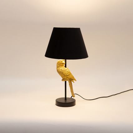 Table lamp 1xE27/40W/230V black/gold