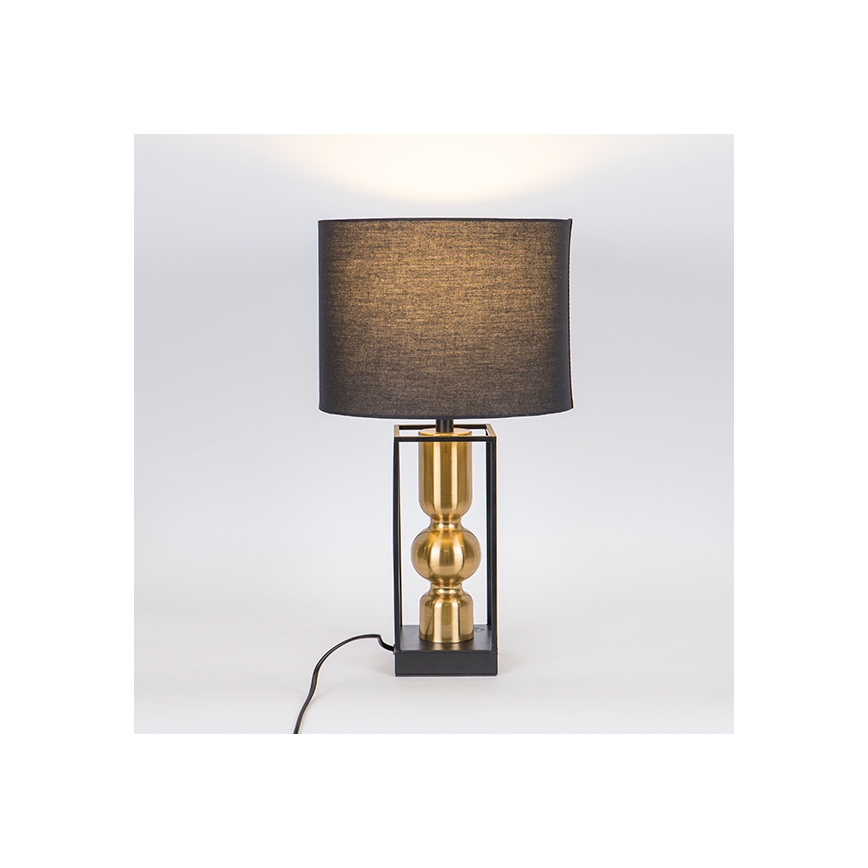 Table lamp 1xE27/40W/230V black/gold