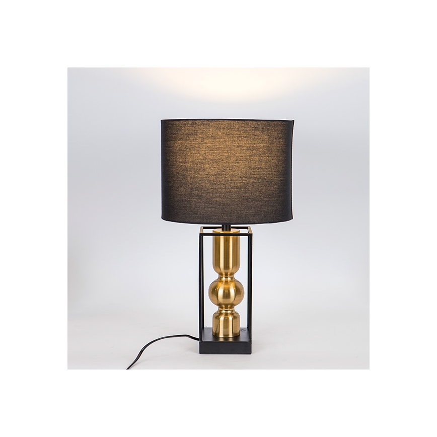 Table lamp 1xE27/40W/230V black/gold