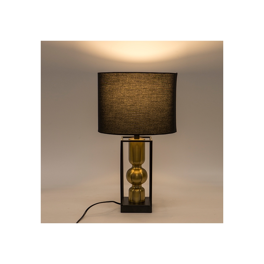 Table lamp 1xE27/40W/230V black/gold