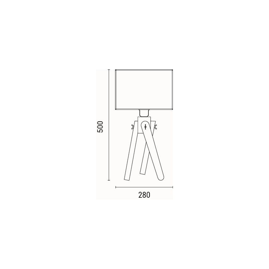 Table lamp 1xE27/40W/230V