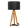 Table lamp ALBA 1xE27/15W/230V black/oak