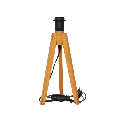 Table lamp ALBA 1xE27/15W/230V black/oak