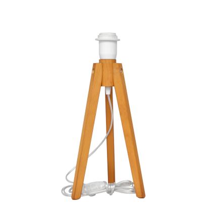 Table lamp ALBA 1xE27/15W/230V creamy/oak