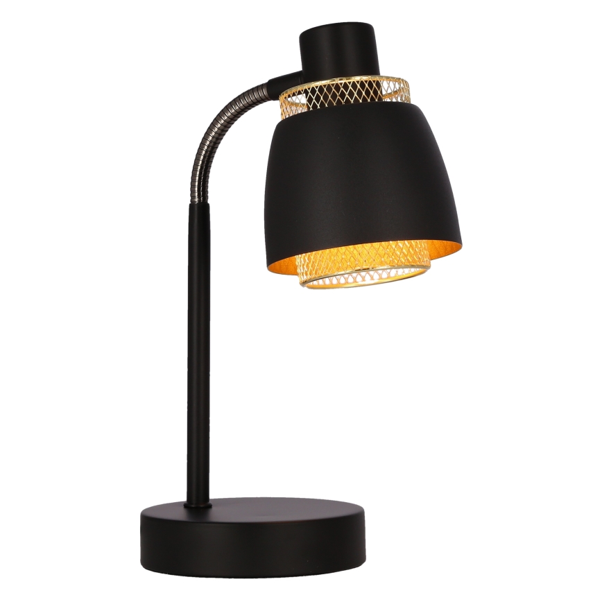 Table lamp ALEKSANDRIA 1xE14/40W/230V black/gold