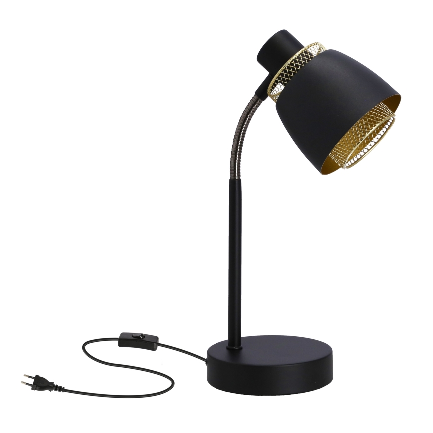 Table lamp ALEKSANDRIA 1xE14/40W/230V black/gold