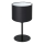 Table lamp ARDEN 1xE27/60W/230V d. 18 cm black/white