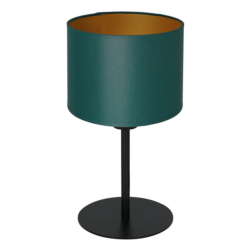 Table lamp ARDEN 1xE27/60W/230V d. 18 cm green/gold