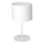 Table lamp ARDEN 1xE27/60W/230V d. 18 cm white