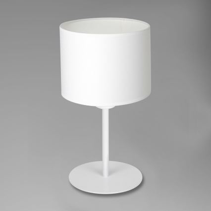 Table lamp ARDEN 1xE27/60W/230V d. 18 cm white
