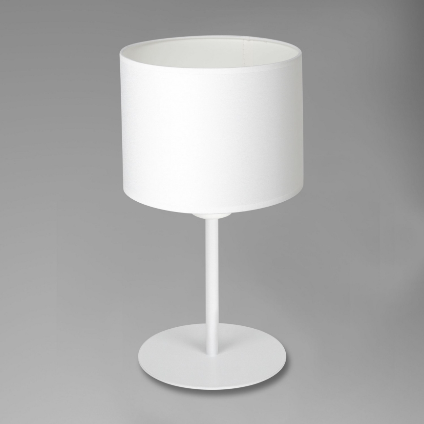 Table lamp ARDEN 1xE27/60W/230V d. 18 cm white