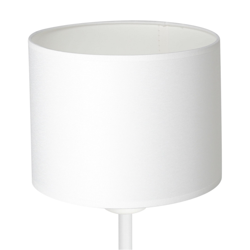 Table lamp ARDEN 1xE27/60W/230V d. 18 cm white