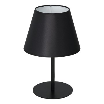 Table lamp ARDEN 1xE27/60W/230V d. 20 cm black/white