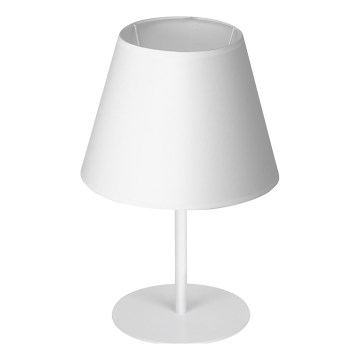 Table lamp ARDEN 1xE27/60W/230V d. 20 cm white