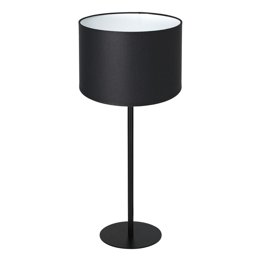 Table lamp ARDEN 1xE27/60W/230V d. 25 cm black/white