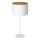 Table lamp ARDEN 1xE27/60W/230V d. 25 cm white/gold