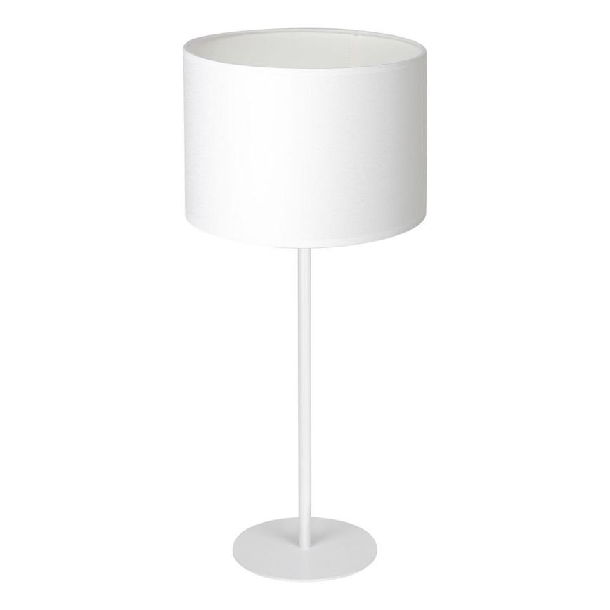 Table lamp ARDEN 1xE27/60W/230V d. 25 cm white