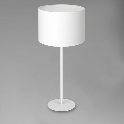 Table lamp ARDEN 1xE27/60W/230V d. 25 cm white