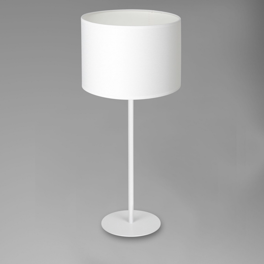 Table lamp ARDEN 1xE27/60W/230V d. 25 cm white