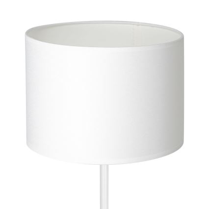 Table lamp ARDEN 1xE27/60W/230V d. 25 cm white