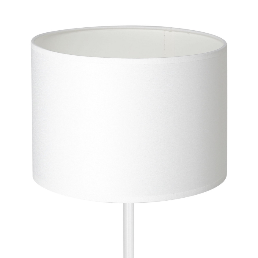 Table lamp ARDEN 1xE27/60W/230V d. 25 cm white
